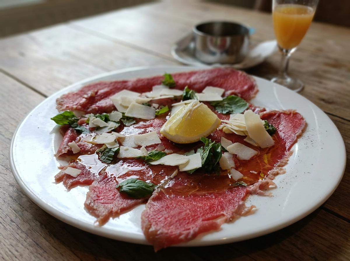Plat servi au restaurant La Pizza Chez Papou
